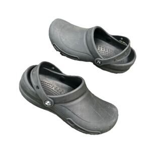 Crocs Bistro Adult Unisex Work Clogs Size M6 W8‎ Black